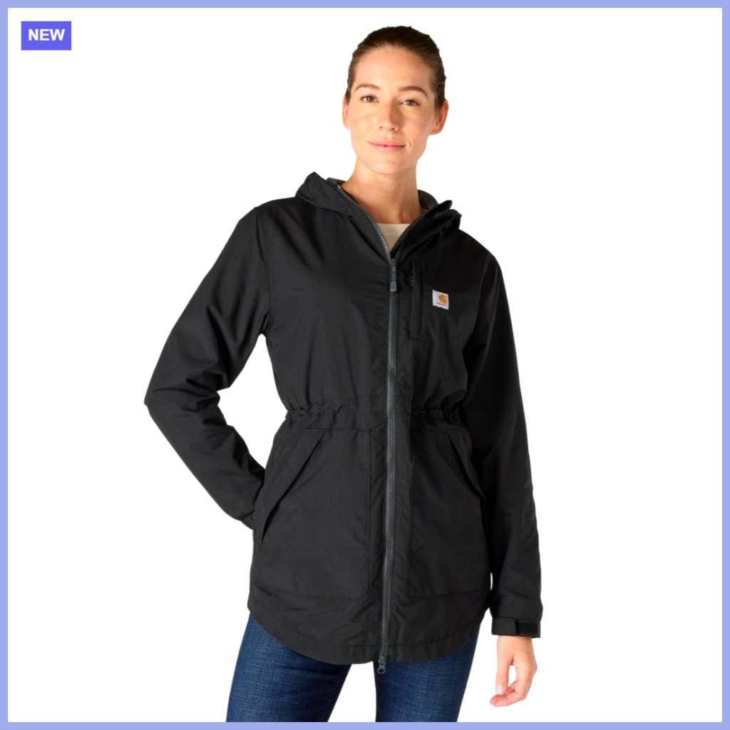 Lightweight Nylon Windbreaker With Rain Defender Water Repellent